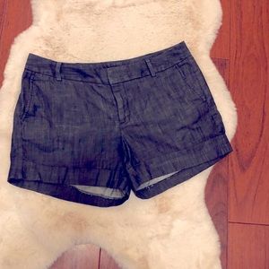 SZ 8 Banana Republic Chambray Shorts